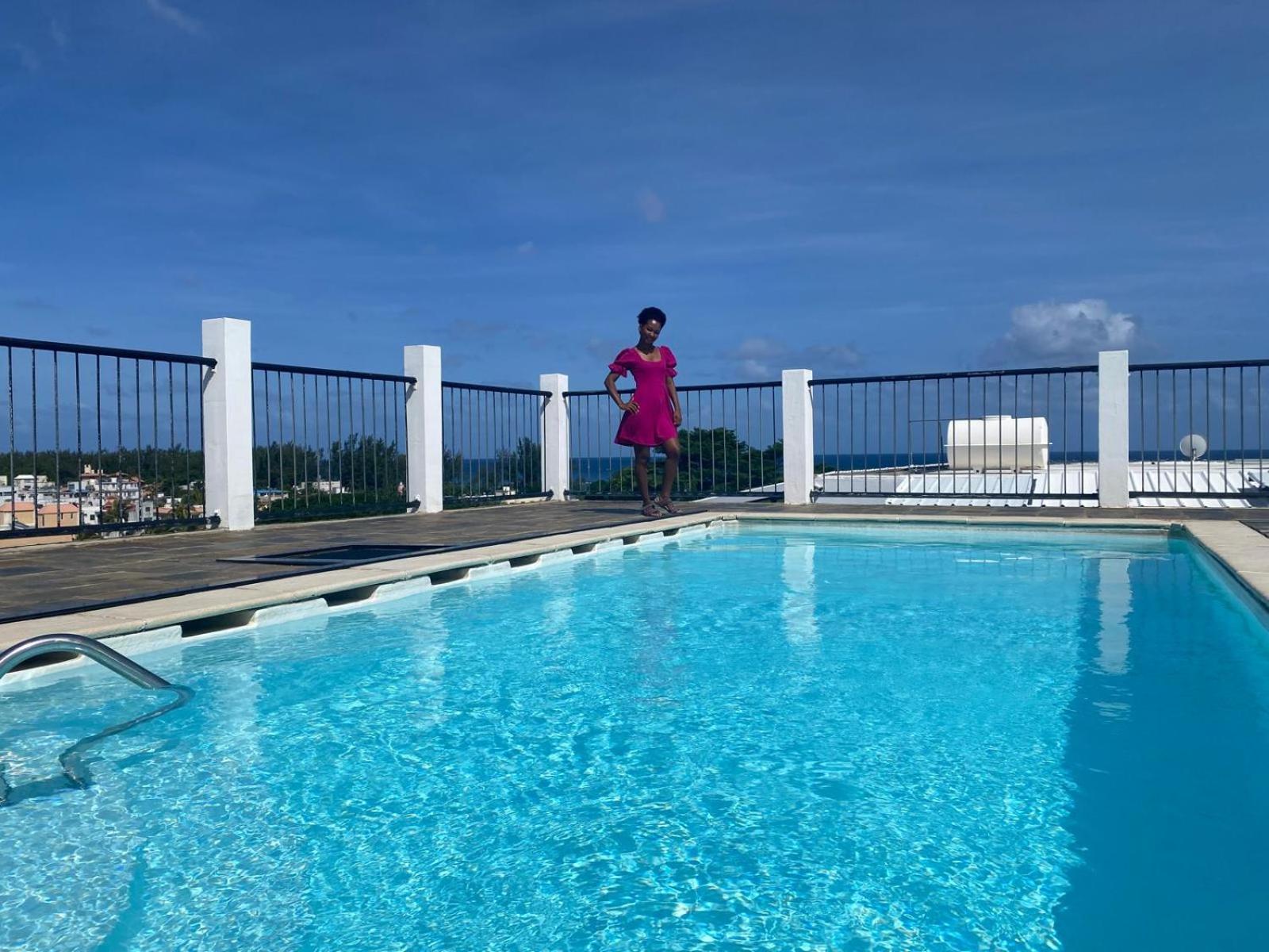 Modernes Apartment & Pool Mit Mega Aussicht Flic-en-Flacq Eksteriør bilde